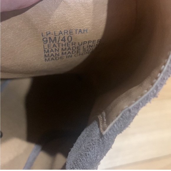 Lucky Brand Laretah Peep Toe Suede Bootie - Picture 8 of 9
